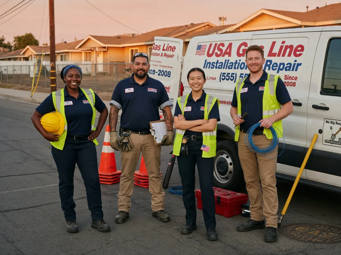 Gas Line Installation company in Harcourt, IA